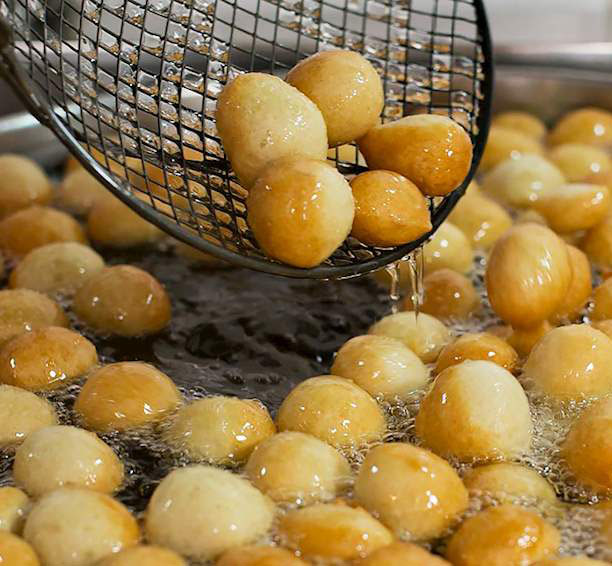 make honey dumplings or Greek Donuts as they also call them